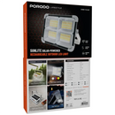 Porodo Lifestyle Sunlite Solar-Powered Rechargeable Outdoor LED Light - Grey [O]- مصباح  خارجي بالطاقة الشمسية وإعادة الشحن - كفالة 24 شهر
