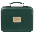 Porodo Lifestyle Travel Makeup Bag with Detachable LED Mirror - Green [O] - حافظة مكياج السفر من  مع مرآة قابلة للفصل - كفالة 24 شهر