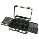 Porodo Lifestyle Travel Makeup Case with Detachable LED Mirror - Black [O] - حافظة مكياج السفر من  مع مرآة قابلة للفصل - أسود - كفالة 24 شهر