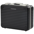 Porodo Lifestyle Travel Makeup Case with Detachable LED Mirror - Black [O] - حافظة مكياج السفر من  مع مرآة قابلة للفصل - أسود - كفالة 24 شهر