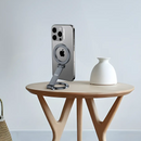 Porodo Maglock Dual Magnet Magsafe Mount - Black - حامل مكتب - مغناطيسي  - لجميع انواع الاجهزة - ماغ سيف - بورودو