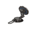 Porodo Magsafe Charging Transparent Phone Mount 360° Rotating Base - Black [O]- ستاند سيارة مناسب لجميع انواع الاجهزة - مغناطيس - قاعدة لزق + دوران 360 درجه - بورودو