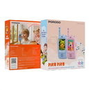 Porodo Piko Piko Rechargeable Video Walkie-Talkie - Pink & Blue [O] - جهاز اتصال لاسلكي للأطفال - قابل لاعادة الشحن - بورودو - كفالة 24 شهر