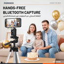 Porodo Clip Selfie Travel Phone Mount with Ultra-Strong Magnetic Attachment - Black [O] - ستاند سفر ومكتب لجميع انواع الاجهزة - ماغ سيف