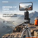 Porodo Clip Selfie Travel Phone Mount with Ultra-Strong Magnetic Attachment - Black [O] - ستاند سفر ومكتب لجميع انواع الاجهزة - ماغ سيف