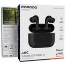 Porodo Soundtec Porodo AP Pro3 ANC - Black [O] - سماعة برودو - بلوتوث - كفالة 12 شهر