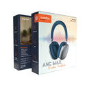 Porodo Soundtec Airpodmax ANC Headphone - Blue - سماعة رأس بلوتوث - بورودو - كفالة 24 شهر