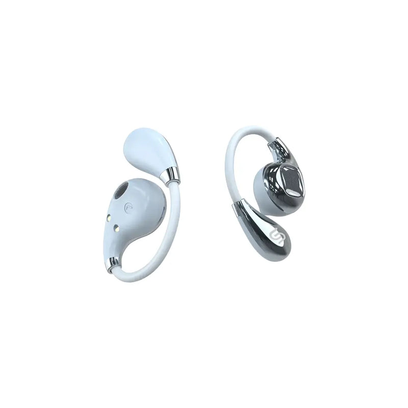 Porodo Soundtec Hand Bag ENC Earbuds - Blue - سماعة بورودو - بلوتوث - تصميم جنطه نسائيه - كفالة 24 شهر
