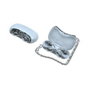 Porodo Soundtec Hand Bag ENC Earbuds - Blue - سماعة بورودو - بلوتوث - تصميم جنطه نسائيه - كفالة 24 شهر