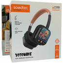 Porodo Soundtec Yotowave Kids Wireless Headphone - Orange/Black - سماعة رأس بلوتوث - للأطفال - بورودو - كفالة 24 شهر