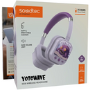 Porodo Soundtec Yotowave Kids Wireless Headphone - Purple - سماعة رأس بلوتوث - للأطفال - بورودو - كفالة 24 شهر