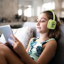 Porodo Soundtec Yotowave Kids Wireless Headphone - Green - سماعة رأس بلوتوث - للأطفال - بورودو - كفالة 24 شهر