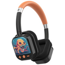 Porodo Soundtec Yotowave Kids Wireless Headphone - Orange/Black - سماعة رأس بلوتوث - للأطفال - بورودو - كفالة 24 شهر