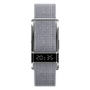 Porodo Trackfit Pro Smart Bracelet Fitness Tracker with Display App -  Silver [O] - سوار ذكي - متابعة الصحة + النشاط البدني - بورودو - كفالة 24 شهر