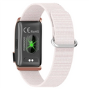 Porodo Trackfit Pro Smart Bracelet Fitness Tracker with Display App -  Pink [O] - سوار ذكي - متابعة الصحة + النشاط البدني - بورودو - كفالة 24 شهر