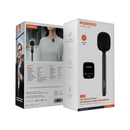 Porodo Two-Device Connect Handheld Lavalier Microphone - Black [O] - ميكروفون - تصوير - خاصية استقبال الصوت من جميع الاتجاهات - بورودو - كفالة 24 شهر