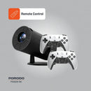 Porodo Gaming Projector with Controllers - Black - بروجكتور متنقل + يدات للتحكم - برودو - كفالة 12 شهر