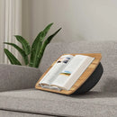 Porodo Lifestyle Laptop stand with Pillow Base - Grey [O] - ستاند منزلي \ خارجي - للجلسات الارضية - الخارجية - مناسب لجميع انواع الاجهزة
