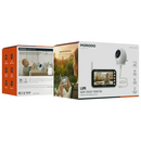 Porodo Lifestyle Lumi Baby Smart Monitor with Camera and Display Screen - Silver - كاميرا داخلية + شاشة - برودو - كفالة 24 شهر