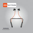 Porodo Echo Flex Magnetic Buds Hall-Switch Technology Black [O] - سماعة بلوتوث - برودو - رياضية مقاومة للتعرق - خاصية منع الضوضاء - كفالة 12 شهر
