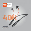 Porodo Echo Flex Magnetic Buds Hall-Switch Technology Black [O] - سماعة بلوتوث - برودو - رياضية مقاومة للتعرق - خاصية منع الضوضاء - كفالة 12 شهر