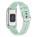 Porodo TrackFit Arc Smart Fitness Tracker With Silicone Strap Green [O] - سوار ذكي - متابعة الصحة + النشاط البدني - بورودو - كفالة 24 شهر