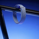 Porodo TrackFit Arc Smart Fitness Tracker With Silicone Strap Blue [O] - سوار ذكي - متابعة الصحة + النشاط البدني - بورودو - كفالة 24 شهر