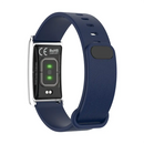 Porodo TrackFit Smart Fitness Band - Blue [O] - سوار ذكي - متابعة الصحة + النشاط البدني - بورودو - كفالة 24 شهر