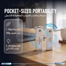 Powerology AIROMA USB-C to HDMI Wireless Display Adapter - White [O] - جهاز ارسال لاسلكيا -  نقل إشارة الفيديو والصوت من جهاز الإرسال إلى جهاز الاستقبال بدون الحاجة لكيبل