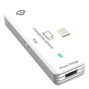 Powerology AIROMA USB-C to HDMI Wireless Display Adapter - White [O] - جهاز ارسال لاسلكيا -  نقل إشارة الفيديو والصوت من جهاز الإرسال إلى جهاز الاستقبال بدون الحاجة لكيبل