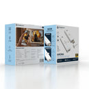 Powerology AIROMA USB-C to HDMI Wireless Display Adapter - White [O] - جهاز ارسال لاسلكيا -  نقل إشارة الفيديو والصوت من جهاز الإرسال إلى جهاز الاستقبال بدون الحاجة لكيبل
