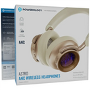 Powerology Astro ANC Wireless Headphones - Baige [O] - سماعة رأس بلوتوث - باورولوجي - كفاله 24 شهر