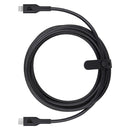 Powerology Type-C to Lightning Cable 2M PD 60W - Black - سلك شحن ايفون - تايب سي - باورولوجي - 2 متر - كفالة 24 شهر