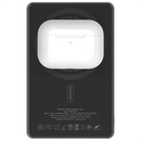 Powerology MagVolt 5000mAh Magnetic Power Bank - Black [O] - بطارية متنقلة - باورولوجي - سعة 5000 -  شحن لاسلكي ( ماغ سيف )- تدعم شحن ساعة ابل + الايربودز - شاشة رقميه - كفالة 12 شهر