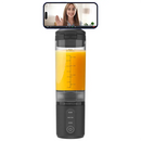 Powerology Magblend Portable Blender 470Ml - Black [O] - مطارة + خلاط + شحن تايب سي - ستاند ماق سيف - مقاومه للكسر - بورولوجي