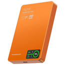 Powerology Nirvano 5-In-1 Power Travel Kit - Black/Orange - حقيبة السفر - 5 في 1 - حقيبة + بطارية متنقلة + شاحن حائط + شاحن سيارة + سلك شحن تايب سي - كفالة 12 شهر