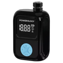 Powerology Portable Electric Tire Inflator – Black [O] - ضاغط هواء للسيارة - بطارية بسعة 600 ميللي امبير - كفالة 12 شهر