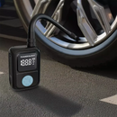 Powerology Portable Electric Tire Inflator – Black [O] - ضاغط هواء للسيارة - بطارية بسعة 600 ميللي امبير - كفالة 12 شهر