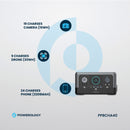 Powerology 76800mAh 300W Solar Input Portable Generator [O] - مولد طاقة محمول + بطارية متنقلة - متعدد الاستخدامات بمدخل للطاقة الشمسية