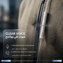 Powerology Lace Mono High-Fidelity Mono Earphones - White - سماعة اذن - مع مايكروفون - صوب واحد - تايب سي - كفالة 12 شهر