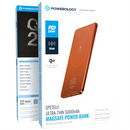 Powerology Ultra-Thin 5000mAh MagSafe Power Bank - Orange - بطارية متنقلة - باورولوجي - سعة 5000 - شحن لاسلكي ( ماغ سيف ) - كفالة 12 شهر