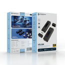 Powerology VELINK Wireless HDMI Transmitter & Receiver [O] - جهاز ارسال لاسلكيا -  نقل إشارة الفيديو والصوت من جهاز الإرسال إلى جهاز الاستقبال بدون الحاجة لكيبل