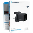 Powerology Volt-X 25W Mini Gan Wall Charger Chargeur Mini Gan 25W [O] - شاحن حائط تايب سي - باورولوجي - قوة 25 واط - كفالة 12 شهر