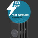 Powerology 4in1 Station 10000mAh PD 100W QC Wireless Power Bank [O] - قاعدة شحن باور بانك - 4 في 1 - كفالة 18 شهر