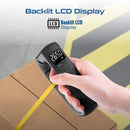 Promate Digital Handheld Luggage Scale • 50Kg Max Capacity Black [BO] - ميزان الكتروني - شاشه رقميه - بروميت - كفالة 12 شهر