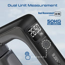 Promate Digital Handheld Luggage Scale • 50Kg Max Capacity Black [BO] - ميزان الكتروني - شاشه رقميه - بروميت - كفالة 12 شهر