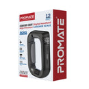 Promate Digital Handheld Luggage Scale • 50Kg Max Capacity Black [BO] - ميزان الكتروني - شاشه رقميه - بروميت - كفالة 12 شهر
