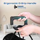 Promate Digital Handheld Luggage Scale • 50Kg Max Capacity Black [BO] - ميزان الكتروني - شاشه رقميه - بروميت - كفالة 12 شهر