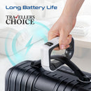 Promate Digital Handheld Luggage Scale • 50Kg Max Capacity White [BO] - ميزان الكتروني - شاشه رقميه - بروميت - كفالة 12 شهر