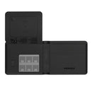 Promate Slim Leather Wallet with RFID & Smart Tracking Black [BO] - محفظة رفيعة من الجلد حماية - مع خاصية التتبع
